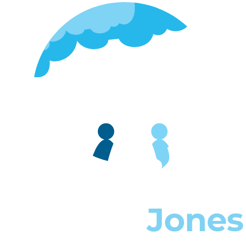 NETWORK JONES AGENCY LOGO WHITE